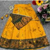 AJD 8157 Soft Lichi Silk Lehenga With Blouse Bulk Orders In India